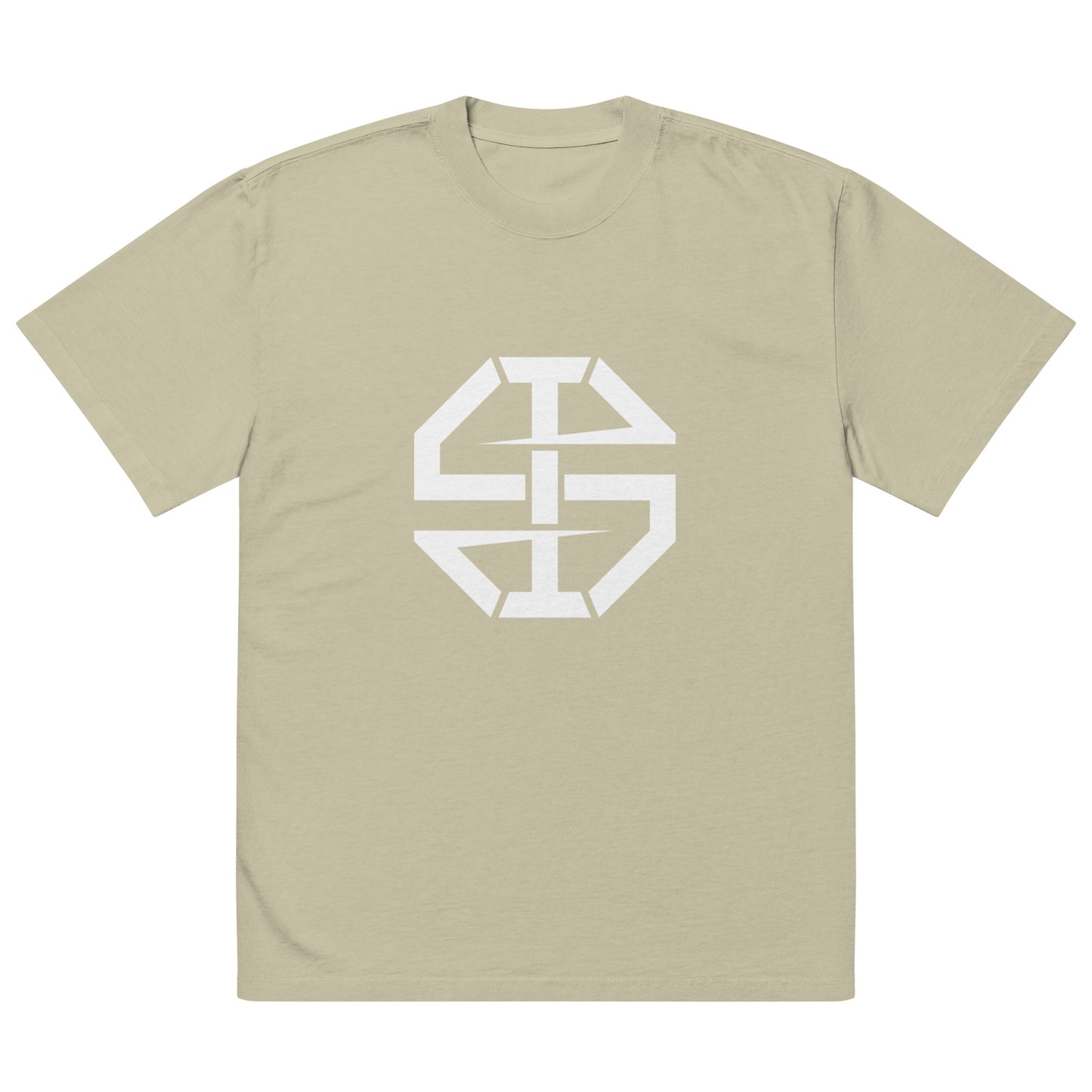 Ian Schieffelin Monogram Oversized Faded Tee