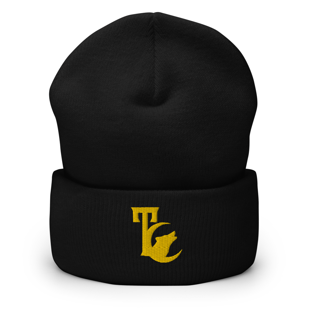 THE TC GOLD EMBLEM CUFFED BEANIE