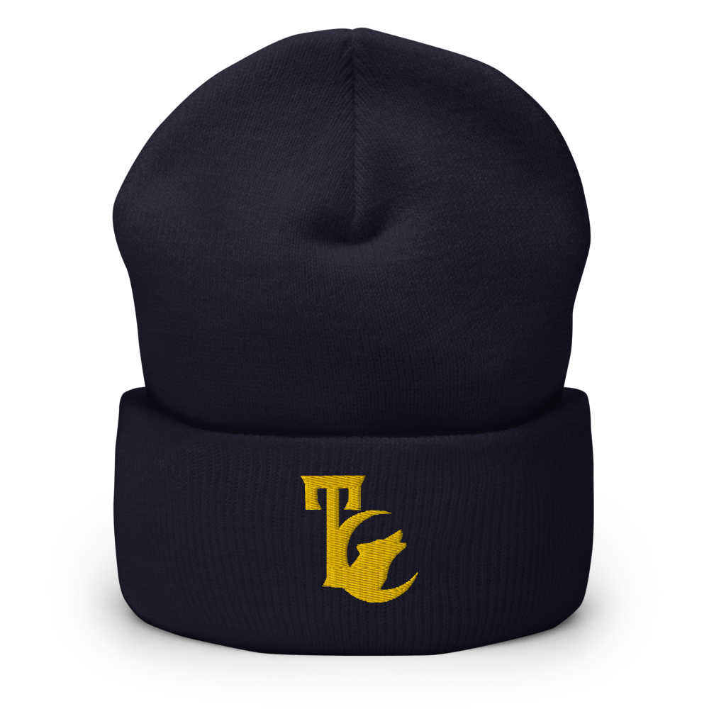 THE TC GOLD EMBLEM CUFFED BEANIE