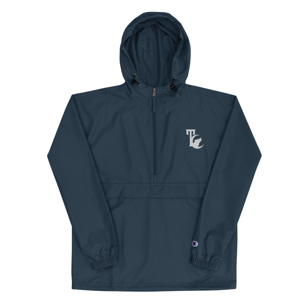 THE TC WHITE EMBLEM EMBROIDERED CHAMPION JACKET
