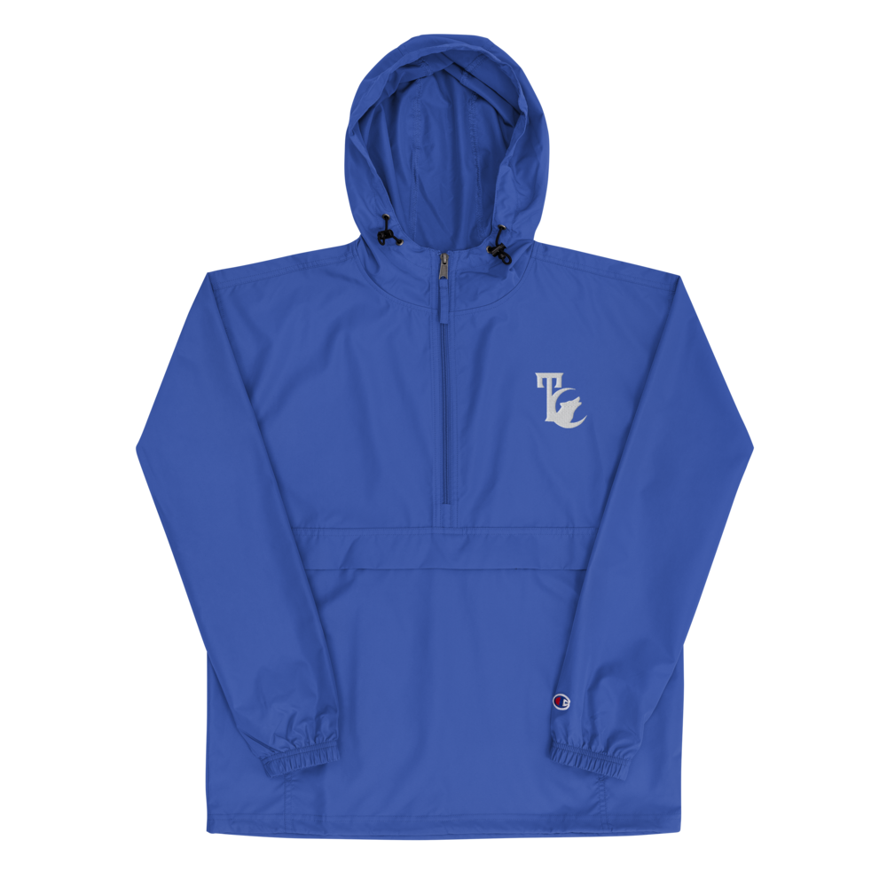 THE TC WHITE EMBLEM EMBROIDERED CHAMPION JACKET