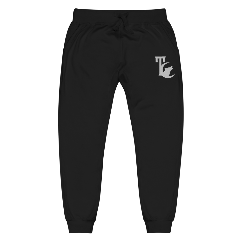 THE TC EMBROIDERED FLEECE SWEATPANTS