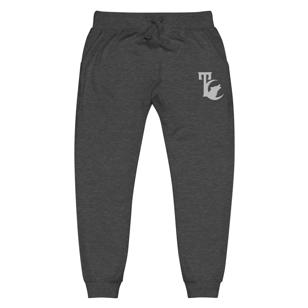 THE TC EMBROIDERED FLEECE SWEATPANTS