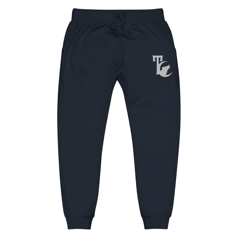 THE TC EMBROIDERED FLEECE SWEATPANTS