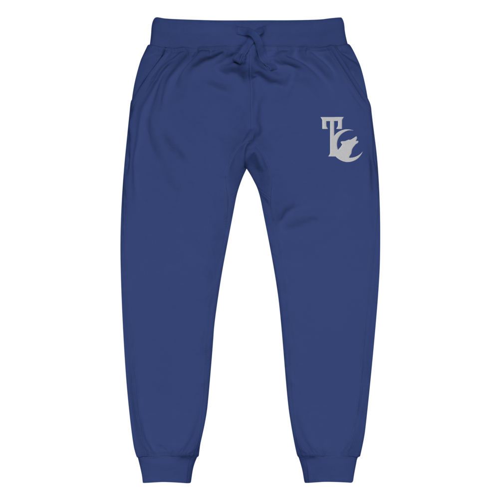 THE TC EMBROIDERED FLEECE SWEATPANTS