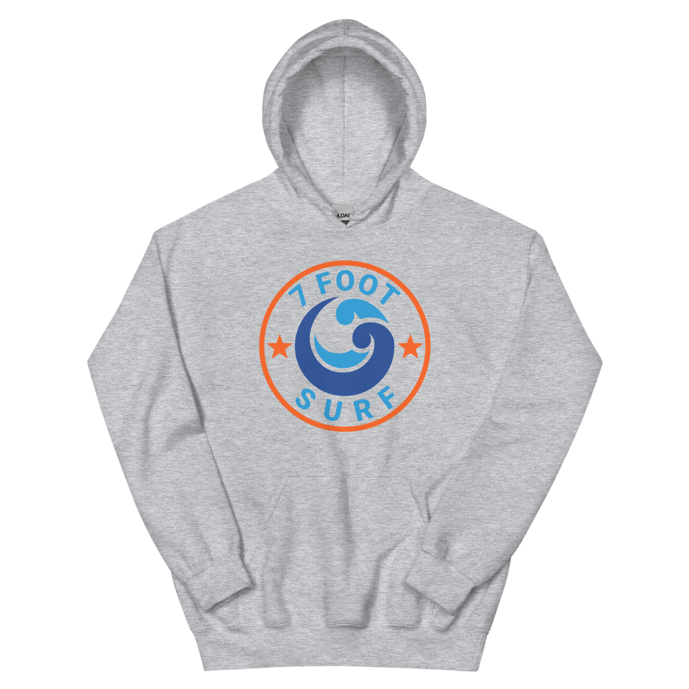 Grey surf hoodie hot sale