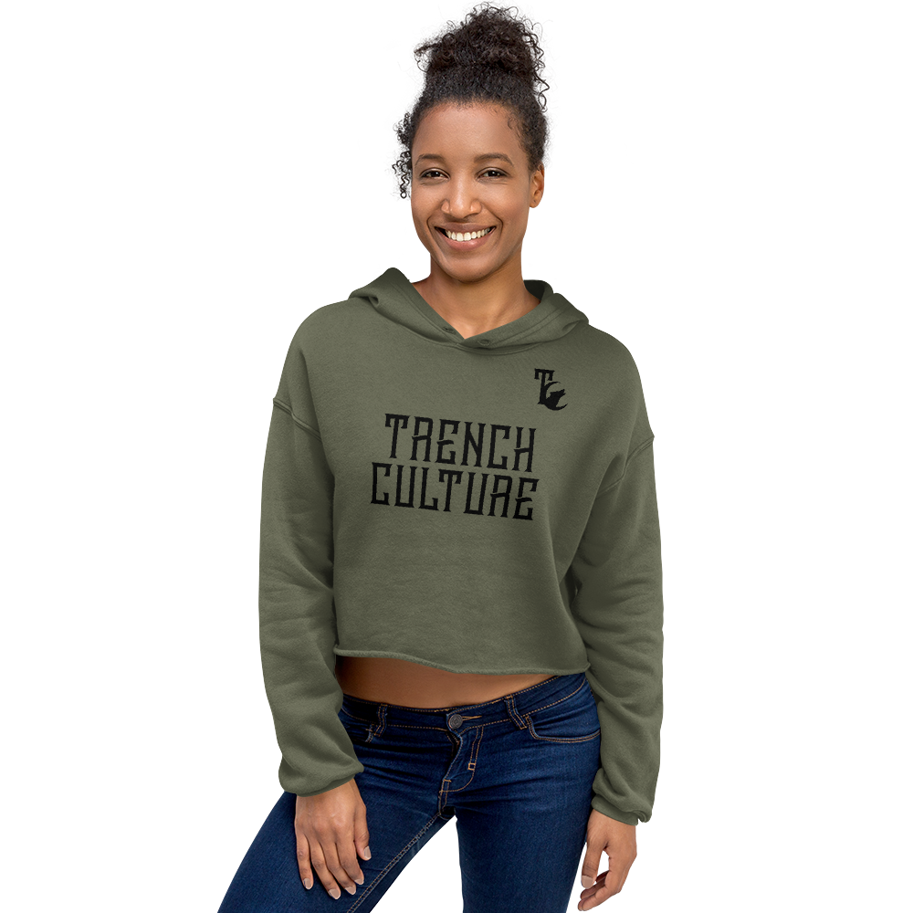THE TC WOMEN'S CROPPED HOODIE