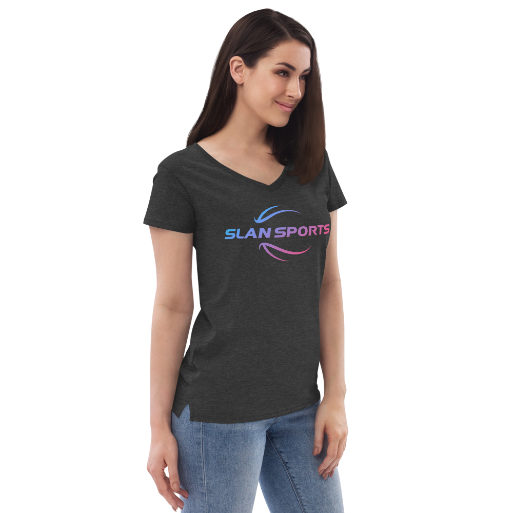 SLAN WOMEN'S V-NECK TEE