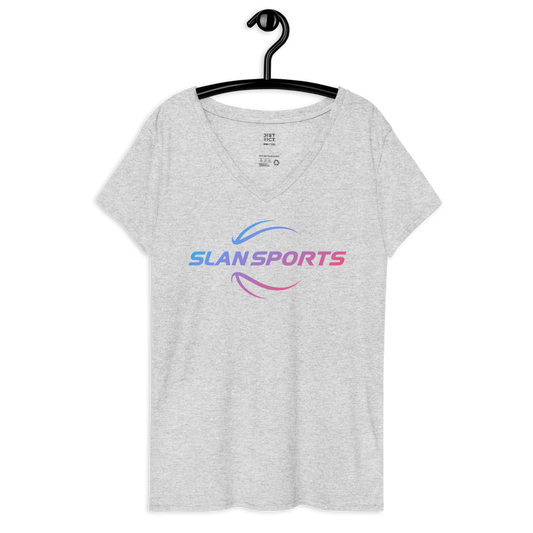 SLAN WOMEN'S V-NECK TEE