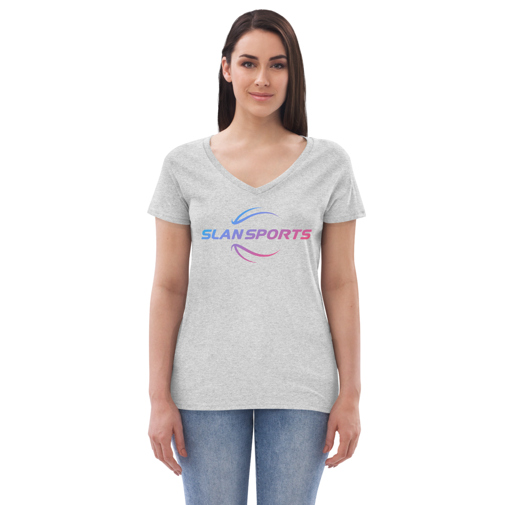 SLAN WOMEN'S V-NECK TEE