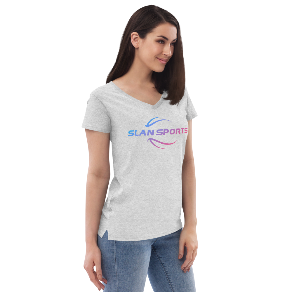 SLAN WOMEN'S V-NECK TEE