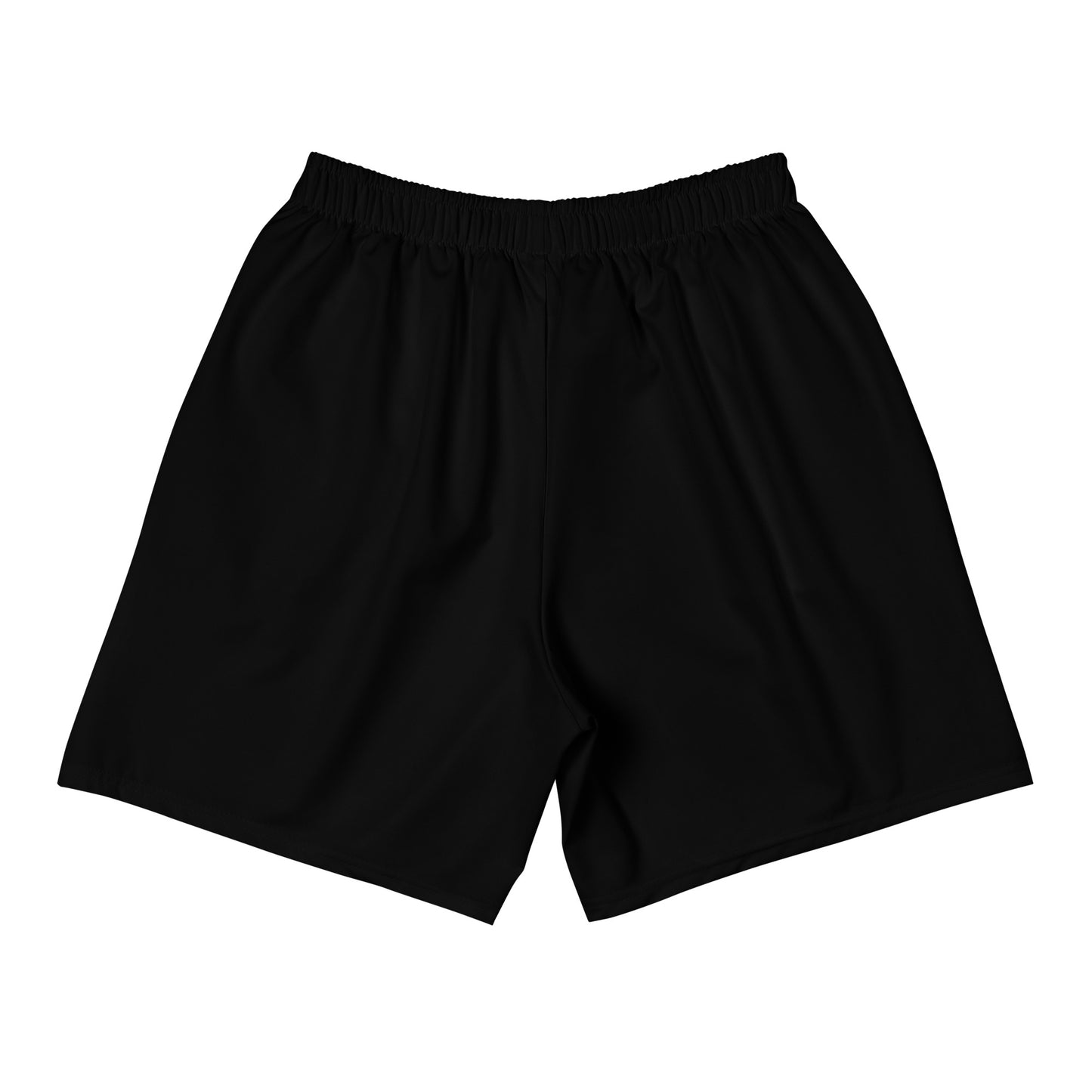 Black Athletic Schieff Shorts - Orange Logo