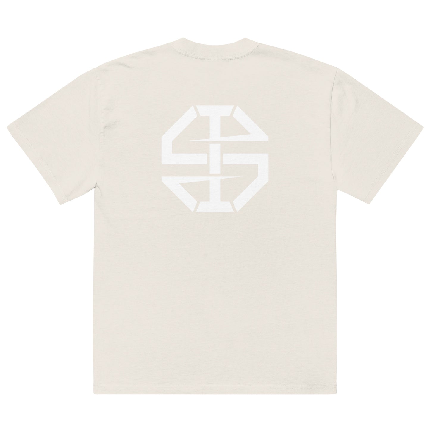 Ian Schieffelin Monogram Oversized Faded Tee