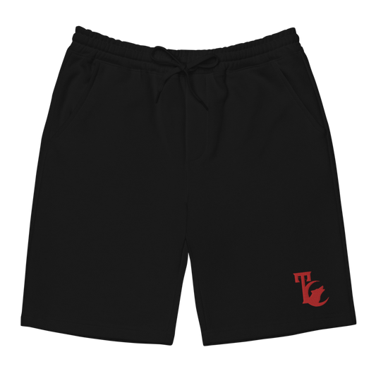 THE TC EMBROIDERED FLEECE SHORTS